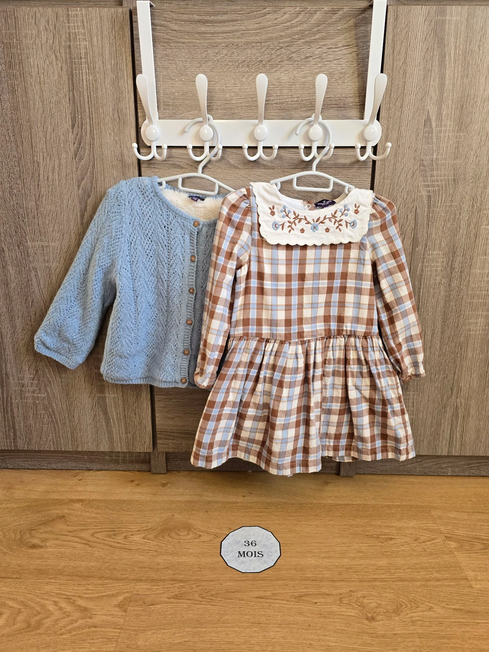 Vêtement Bébé Fille - Robe + Gilet - Sergent Major - 36 mois 92 cm